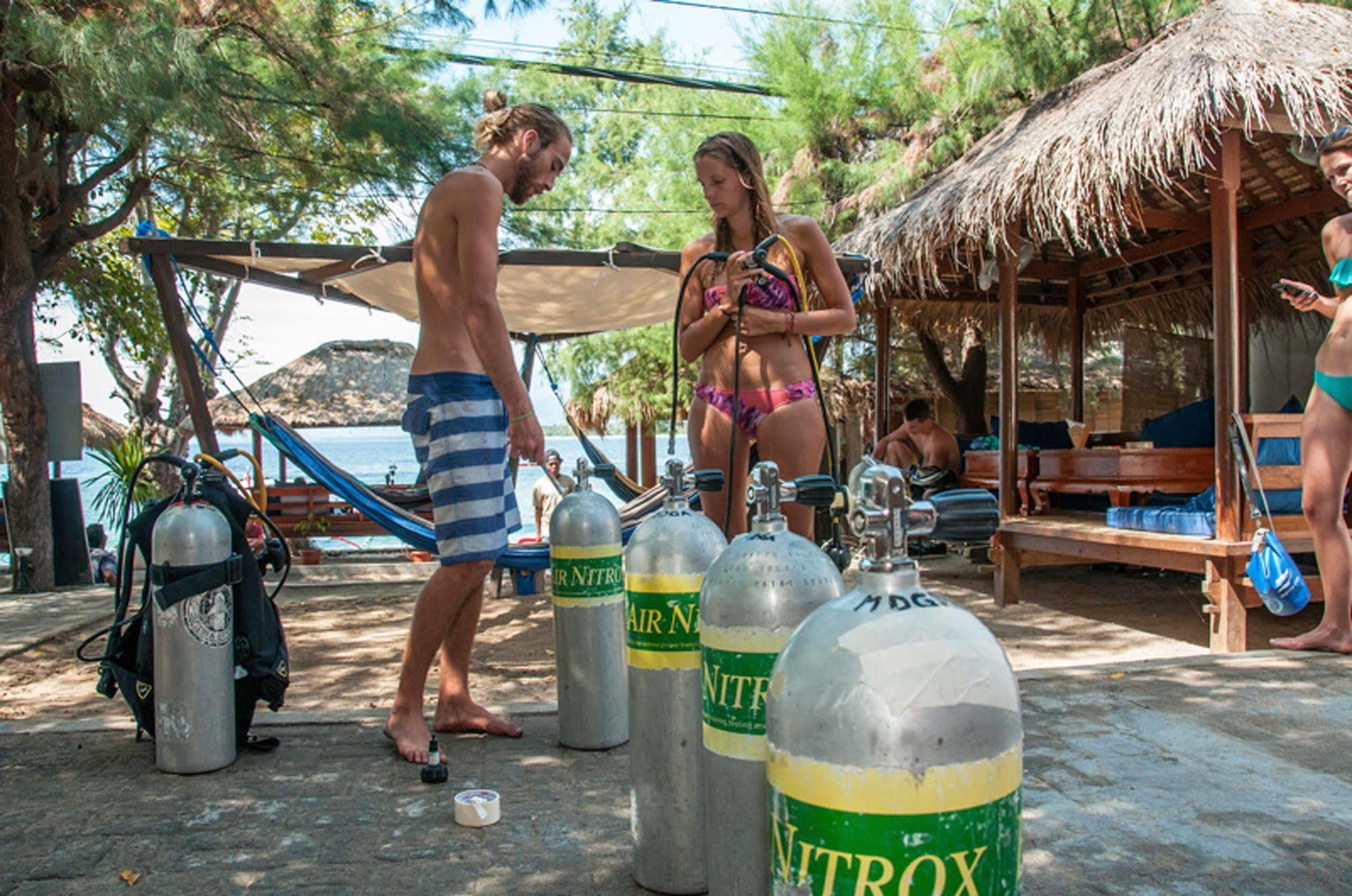 Manta Dive Gili Air Resort Eksteriør billede