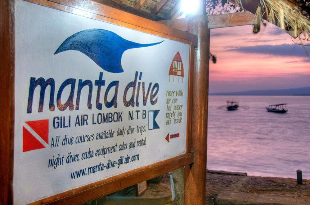 Manta Dive Gili Air Resort Eksteriør billede