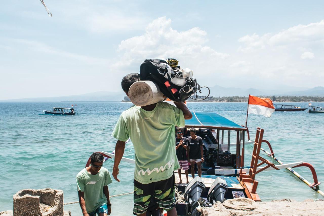 Manta Dive Gili Air Resort Eksteriør billede